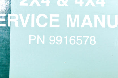 OEM Polaris 9916578 Service Manual 01 Scrambler