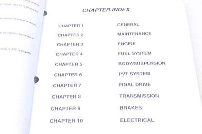 OEM Polaris 9918063 Service Manual 03 Magnum 330/500