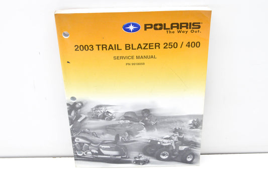 OEM Polaris 9918059 Service Manual 03 Trailblazer 250,400