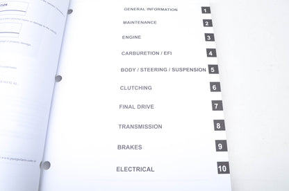 OEM Polaris 9920851 Service Manual 07 Ranger 500/EFI NOS