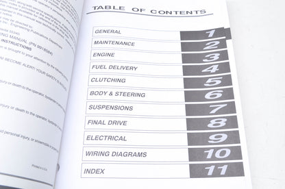 OEM Polaris 9918584 Service Manual 04 Touring