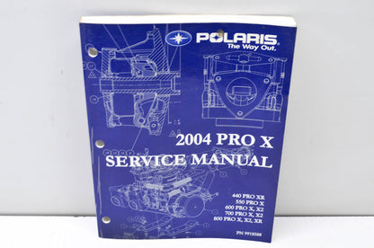 OEM Polaris 9918588 Service Manual 04 Pro X