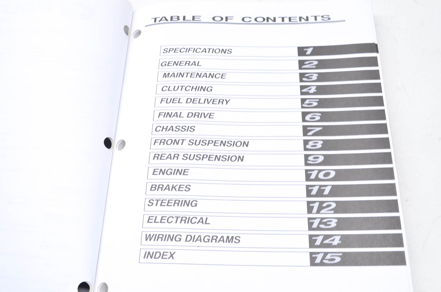 OEM Polaris 9918588 Service Manual 04 Pro X