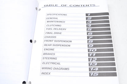 OEM Polaris 9918588 Service Manual 04 Pro X