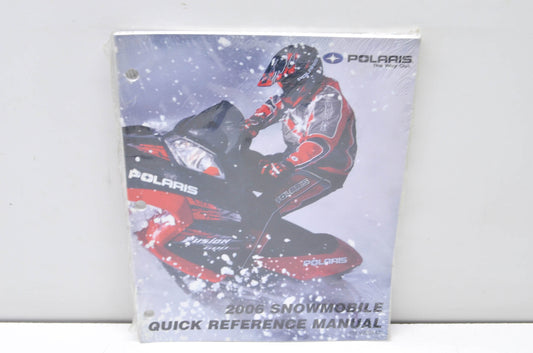 OEM Polaris 9920147 2006 Snowmobile Quick Reference Manual NOS