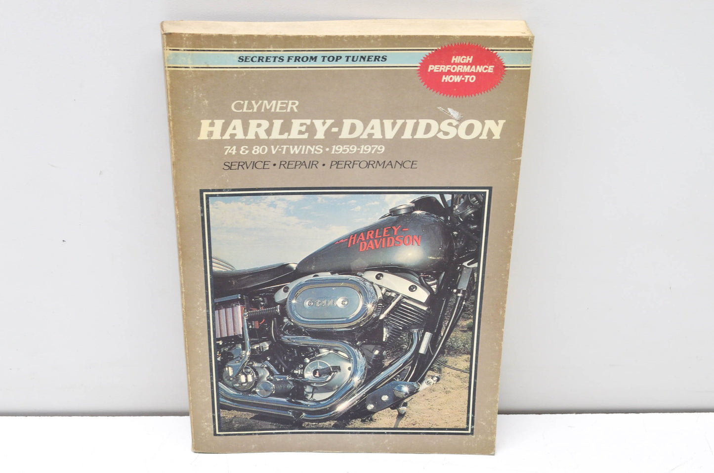 Clymer Harley-Davidson 74 & 80 V-TWINS 1959-1979 Service Repair Performance Manu