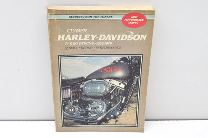 Clymer Harley-Davidson 74 & 80 V-TWINS 1959-1979 Service Repair Performance Manu