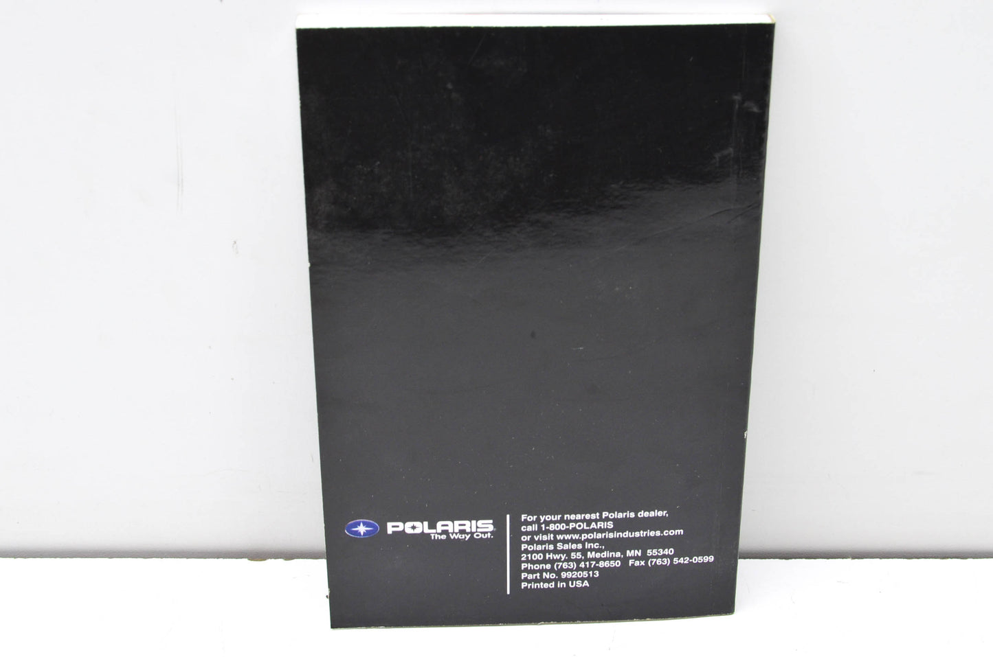 OEM Polaris 9920513 2007 120Owner's Manual For Maintenance & Safety NOS
