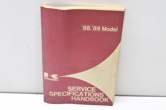 OEM Kawasaki 99926-1014-01 Service Hand Book 88-89
