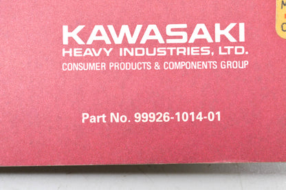 OEM Kawasaki 99926-1014-01 Service Hand Book 88-89