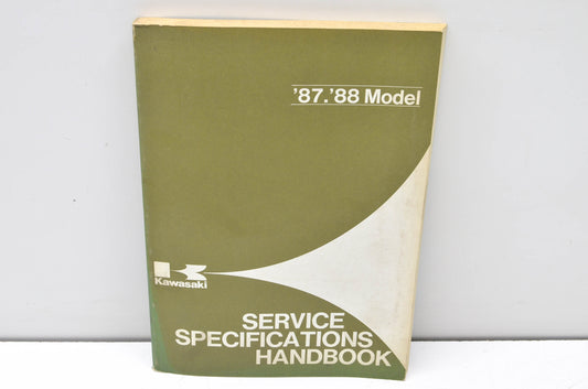 OEM Kawasaki 99926-1012-01 Service Hand Book 87-88