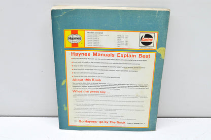 Haynes Honda Hawk 400 Twins 395cc 1978-1981 Owner's Workshop Manual