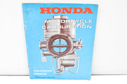 OEM Honda Motorcycle Carburetor HC43050 & P8635 Manual
