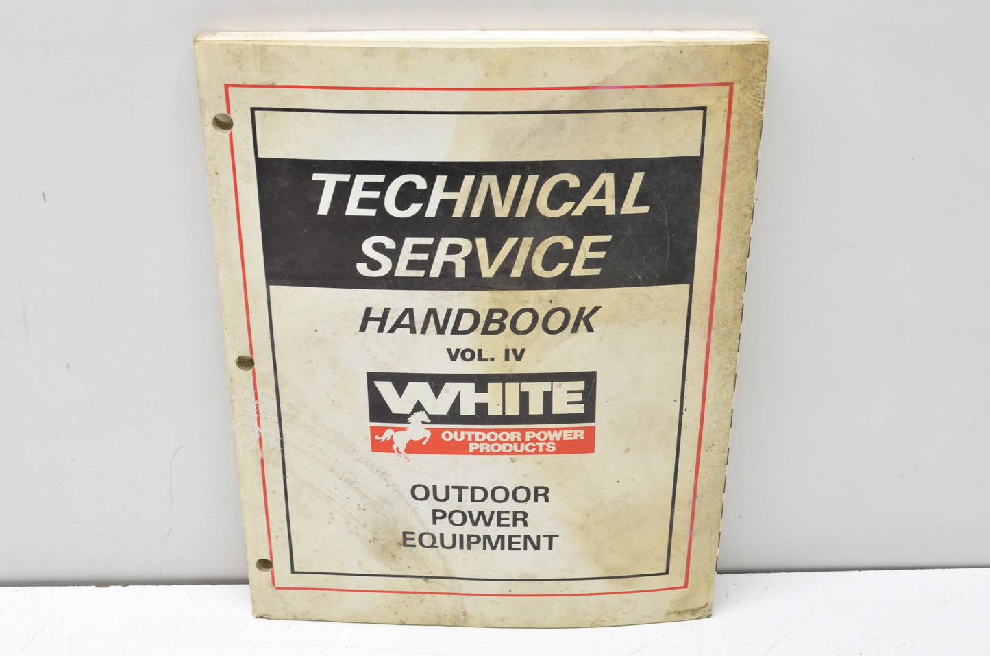White Outdoor Power 770-7991G Technical Service Handbook Vol. IV
