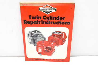 OEM Briggs & Stratton 271172 Twin Cylinder Repair Instructions Manual