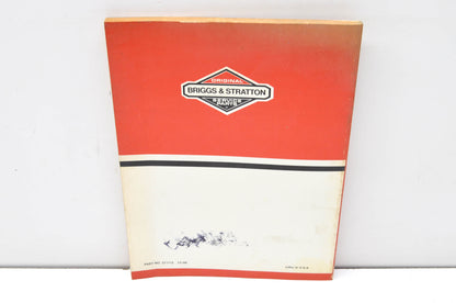 OEM Briggs & Stratton 271172 Twin Cylinder Repair Instructions Manual