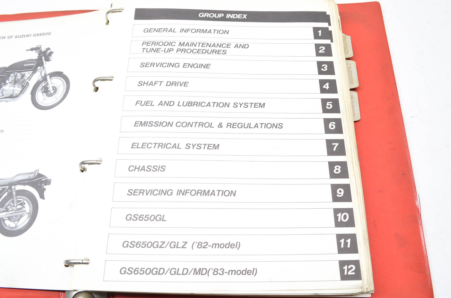 OEM Suzuki 99500-36002-03E GS650G 1981-83 Service Manual
