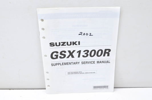 OEM Suzuki 99501-39330-03E GSX1300R Supplementary Service Manual
