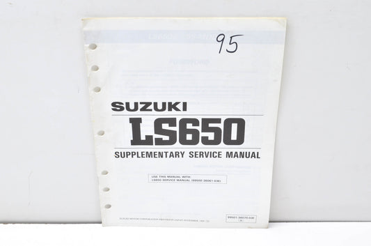 OEM Suzuki 99501-36070-03E LS650 Supplementary Service Manual