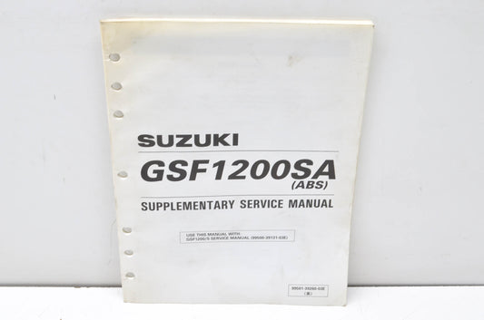 OEM Suzuki 99501-39260-03E GSF1200S/SA Service Manual