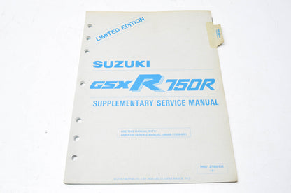 OEM Suzuki 99501-37060-03E GSX-R750 GSF600S Serv. Manual