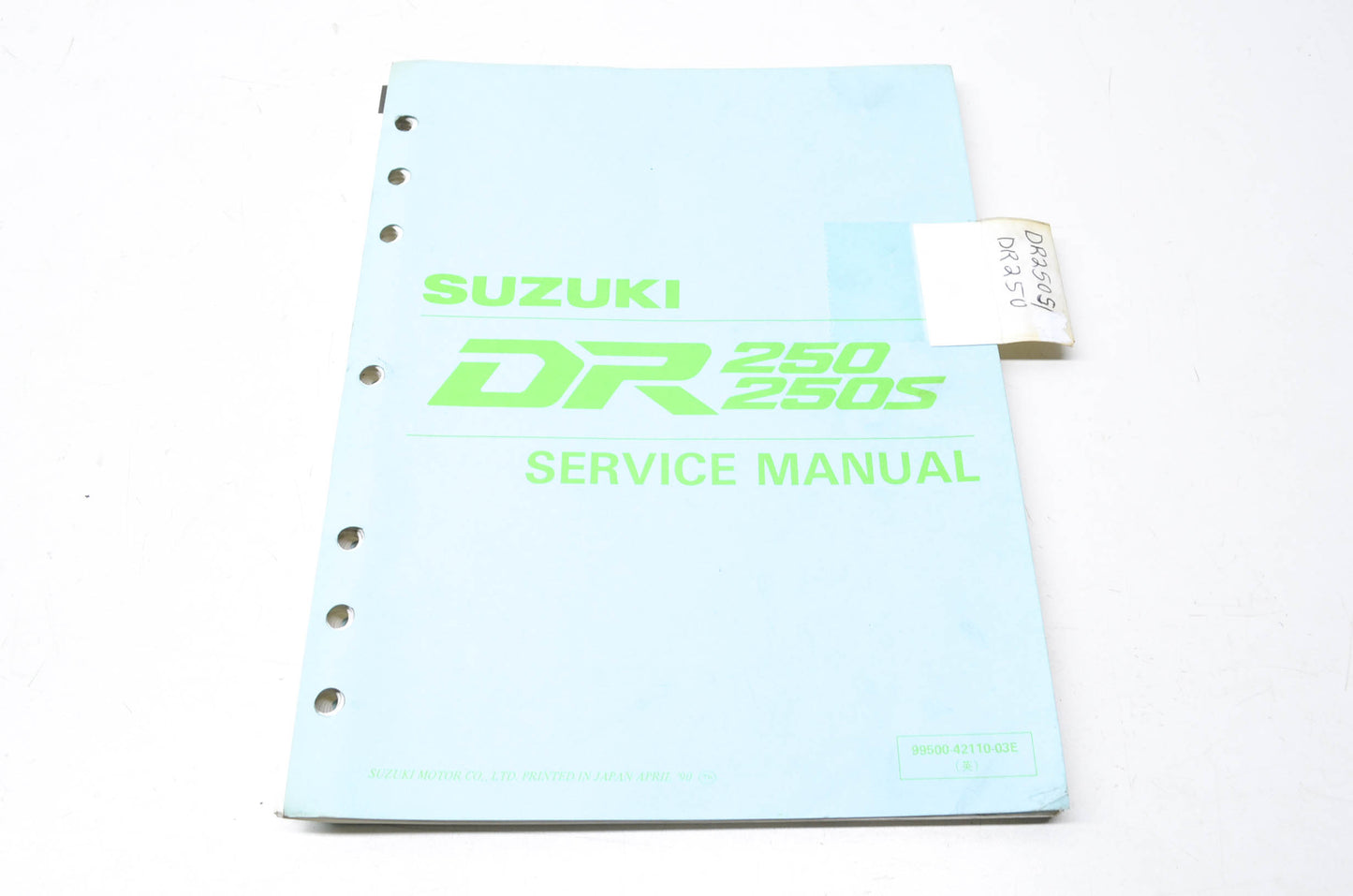 OEM Suzuki 99500-42110-03E DR250/S 1991-95 Serv. Manual