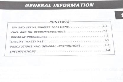OEM Suzuki 99500-42110-03E DR250/S 1991-95 Serv. Manual