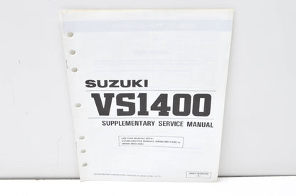 OEM Suzuki 99501-39180-03E VS1400 Supplementary Service Manual NOS