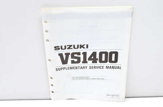 OEM Suzuki 99501-39250-03E VS1400 Supplementary Service Manual
