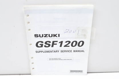 OEM Suzuki 99501-39320-03E GSF1200 Supplementary Service Manual