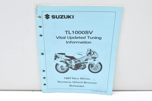 OEM Suzuki 99923-15971-001 TL1000SV Vital Updated Tuning Information