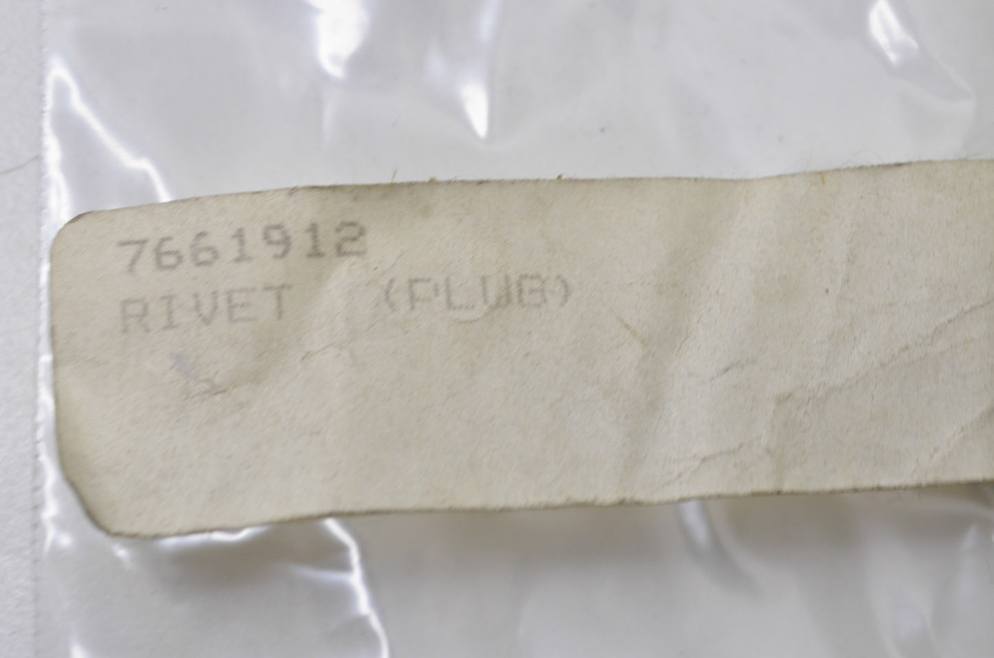 OEM Polaris 7661912 Plug Rivet Qty 2 NOS