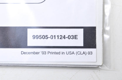 OEM Suzuki 99505-01124-03E DL650K4 Assembly & Pre-Delivery Service Guide w/ Supp