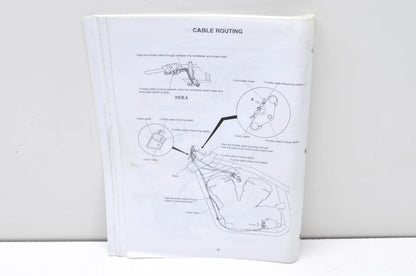 OEM Suzuki 99505-01096-03E VZR1800K6 Assembly & Pre-Delivery Service Guide w/ Su