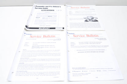 OEM Suzuki 99505-01096-03E VZR1800K6 Assembly & Pre-Delivery Service Guide w/ Su