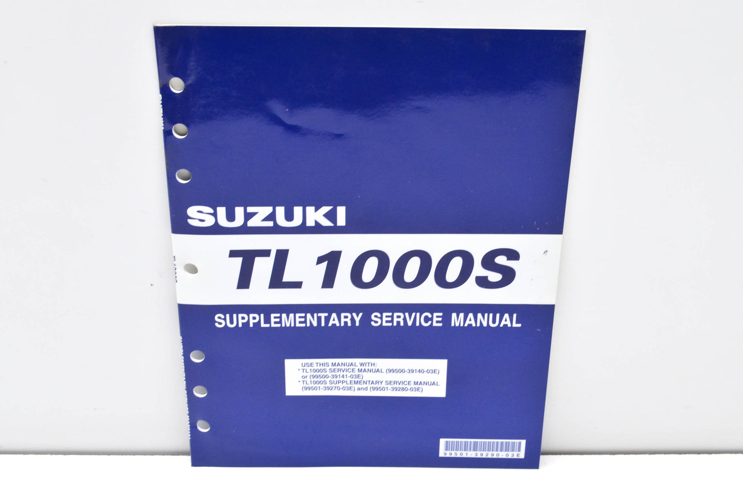 OEM Suzuki 99501-39290-03E TL1000S Supplementary Service Manual
