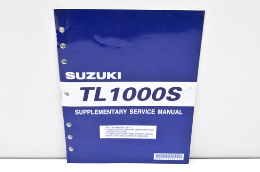 OEM Suzuki 99501-39290-03E TL1000S Supplementary Service Manual