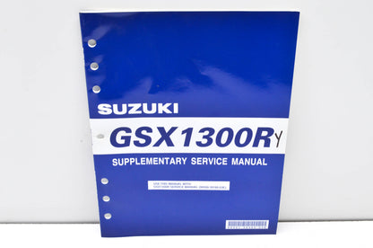 OEM Suzuki 99501-39300-03E GSX1300R Supplementary Service Manual