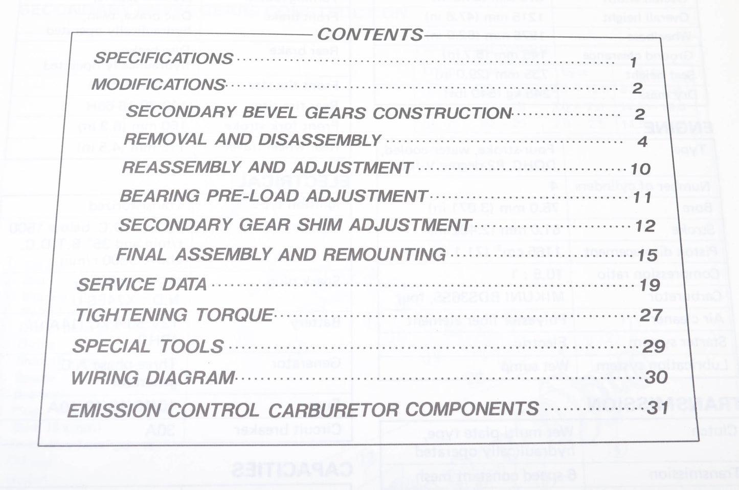 OEM Suzuki 99501-39090-03E GV1200GL Service Manual