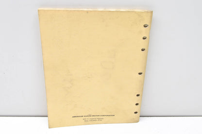 OEM Suzuki 99923-15911 1991 Model Technical Update Seminar Manual