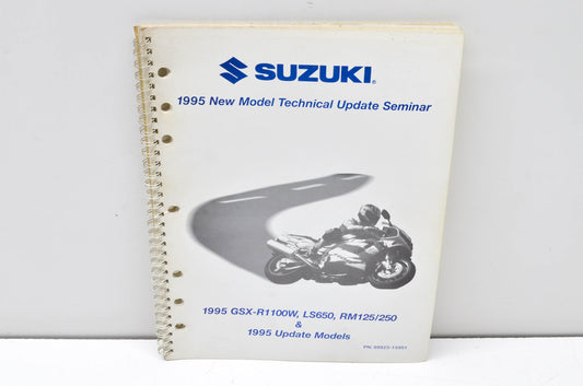 OEM Suzuki 99923-15951 1995 Model Technical Update Seminar Manual
