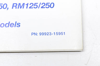 OEM Suzuki 99923-15951 1995 Model Technical Update Seminar Manual