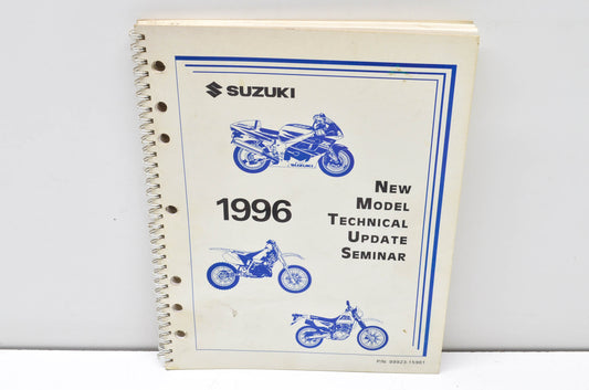 OEM Suzuki 99923-15961 1996 Model Technical Update Seminar Manual