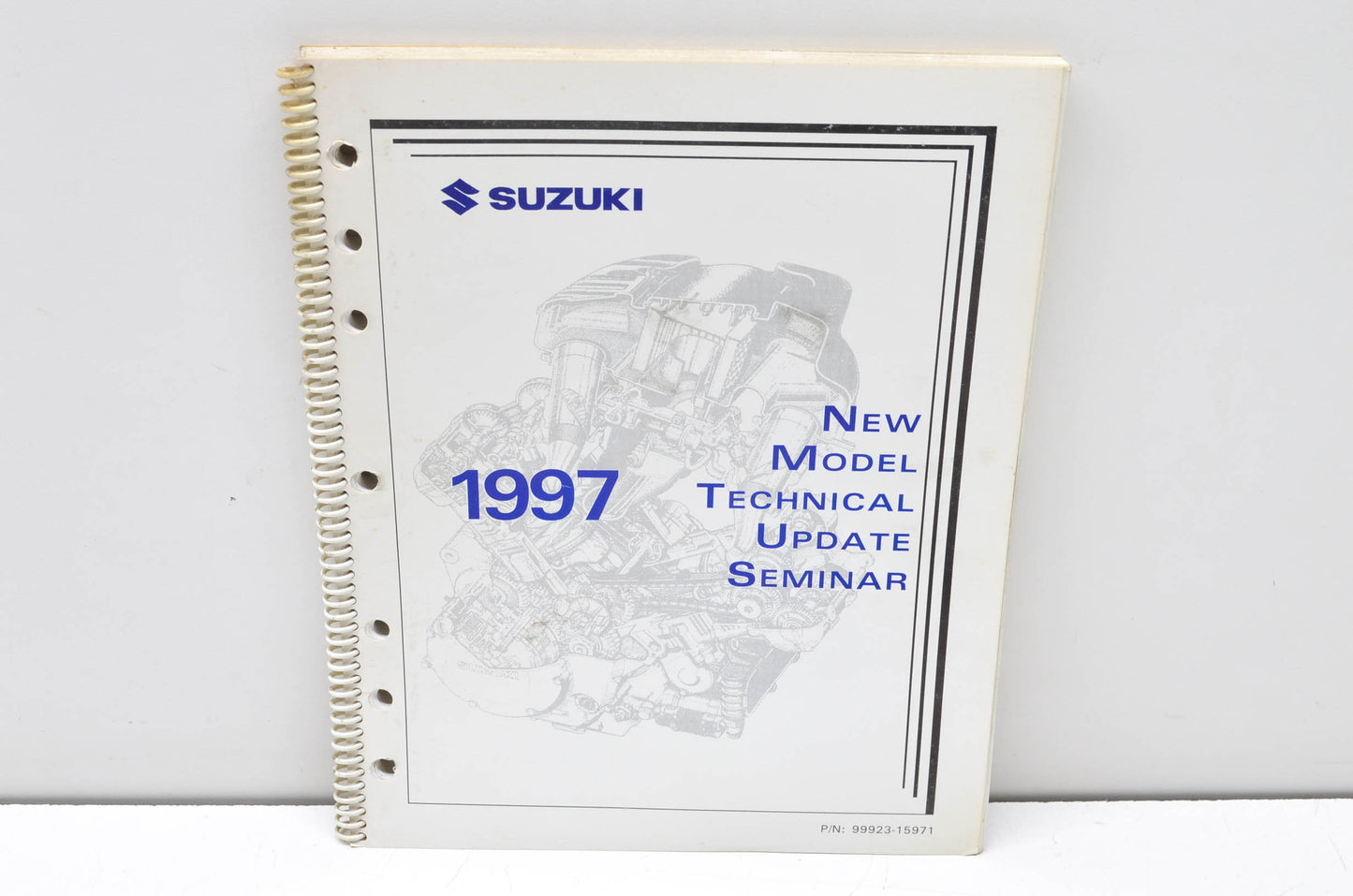 OEM Suzuki 99923-15971 1997 Model Technical Update Seminar Manual