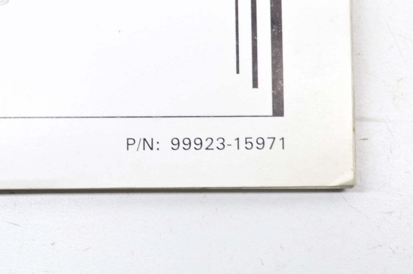 OEM Suzuki 99923-15971 1997 Model Technical Update Seminar Manual