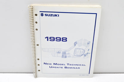 OEM Suzuki 99923-15981 1998 Model Technical Update Seminar Manual