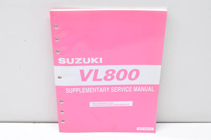 OEM Suzuki VL800 Supplementary Service Manual