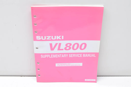 OEM Suzuki VL800 Supplementary Service Manual