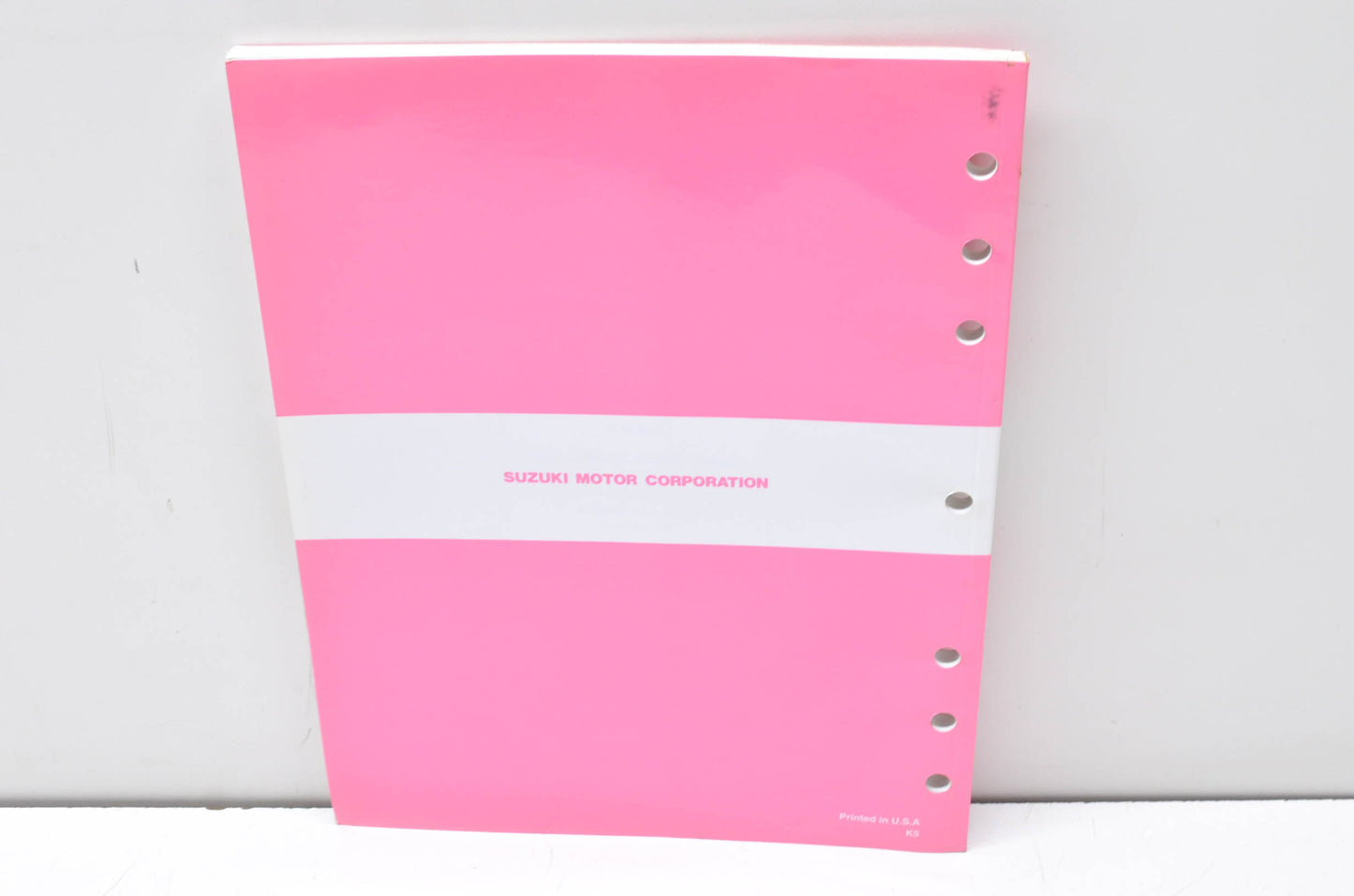 OEM Suzuki VL800 Supplementary Service Manual