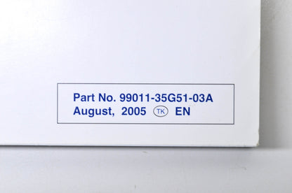 OEM Suzuki 99011-35G51-03A Owner's & Service Manual RM-Z450K6
